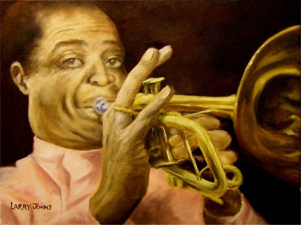 Portrait of Louis Armstrong