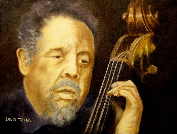 Portrait of Charlie Mingus